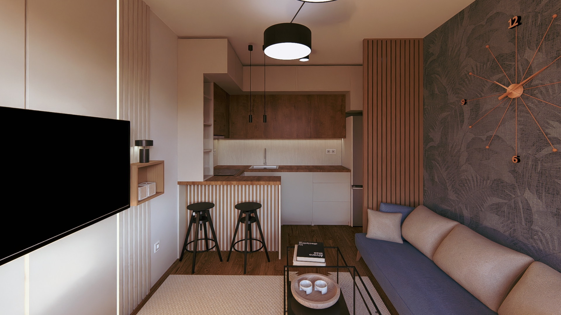 M HOME DESIGN - Poslovni apartman vizuelizacija 1